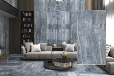 Kinara-importación-y-venta-porcelanato-y-cerámica-formato-grande-80x160cm-QUEEN-SKY porcelanato y cerámica formato grande en sala piso pared