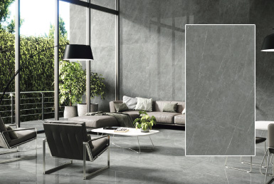 Kinara-importación-y-venta-porcelanato-y-cerámica-formato-grande-80x160cm-TESSINO-GREY porcelanato y cerámica formato grande en sala piso pared