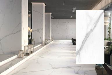 Kinara-importación-y-venta-porcelanato-y-cerámica-formato-grande-60x120cm-THOLOS-WHITE porcelanato y cerámica formato grande en sala piso pared