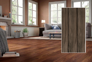 Kinara-importación-y-venta-porcelanato-tipo-madera-20x120-cm-rectificado-BOLZANO-COFFEE sala muebles grises chimenea piso porcelanato tipo madera