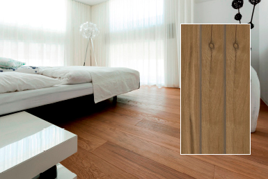 Kinara-importación-y-venta-porcelanato-tipo-madera-15.3x58.9-cm-rectificado-IDAHO-BLANCO dormitorio moderno cobija azul pared porcelanato tipo madera gris