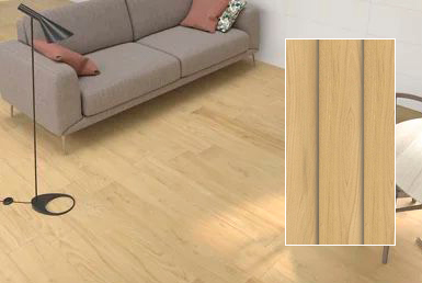 Kinara-importación-y-venta-porcelanato-tipo-madera-20x120-cm-rectificado-LOIRE-CAMEL sala moderna mueble gris piso porcelanato tipo madera