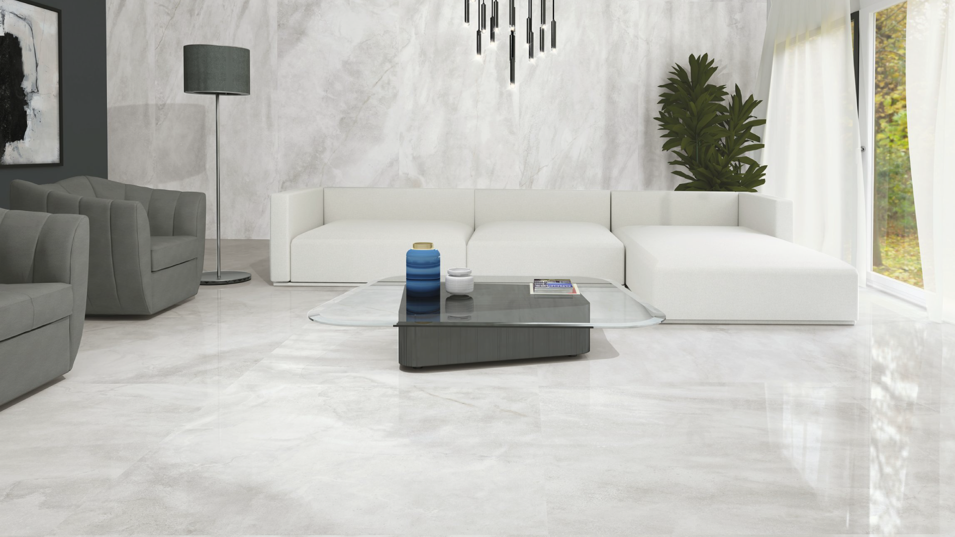 Porcelanato de Gran Formato: Ideas para Lograr Espacios con Sensación de Continuidad y Amplitud
