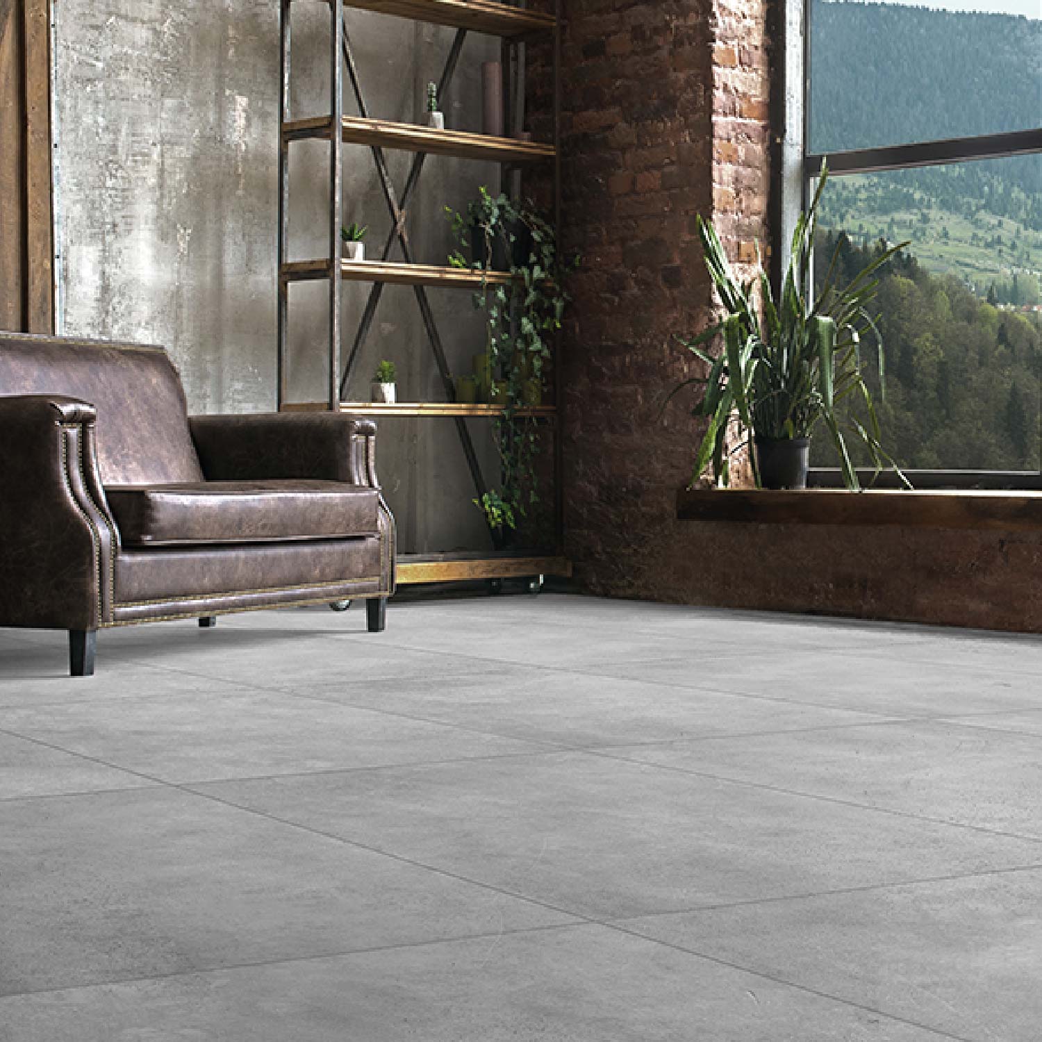 BALANCE CIMENTO ACT GREY RECT 58X58CM - AMBIENTE