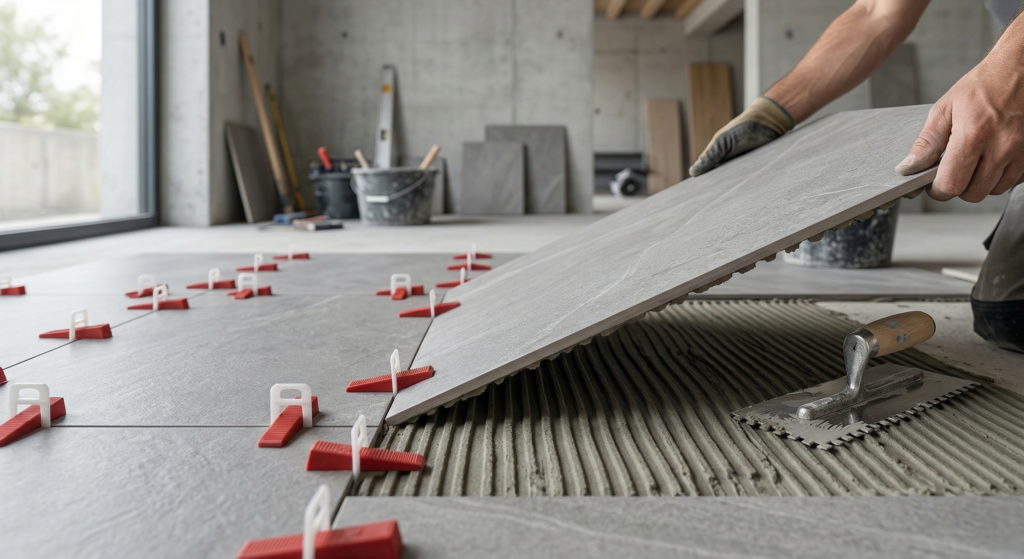Cómo instalar porcelanato correctamente: claves para un acabado durable y profesional